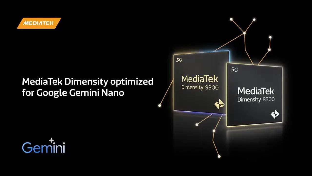 Google MediaTek Gemini Nano