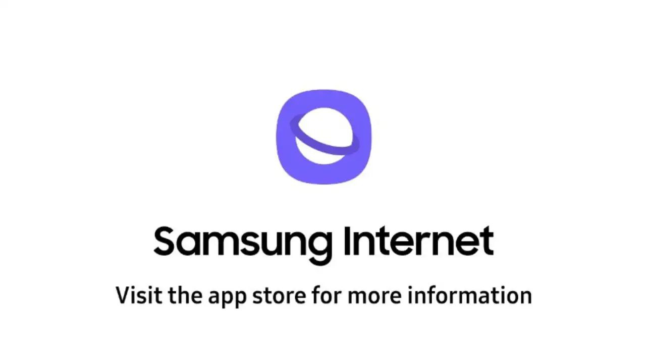 Samsung Internet app issue