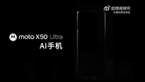 Moto X50 Ultra teased with AI features and F1 partnership