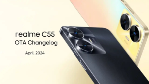 April 2024 security update rolling out for Realme C55