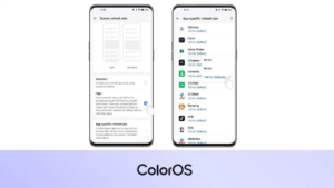 OPPO: ColorOS 14 App-Specific Screen Refresh Rate