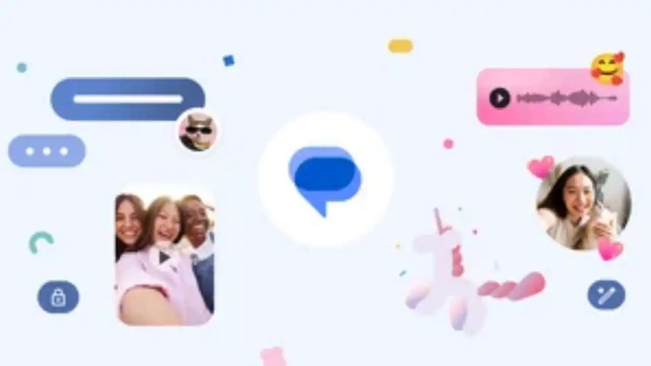 Google Messages Selfie GIF