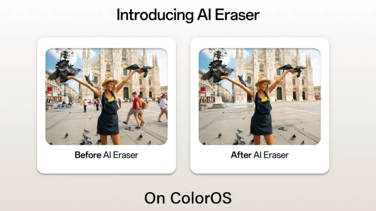 OPPO ColorOS AI Eraser