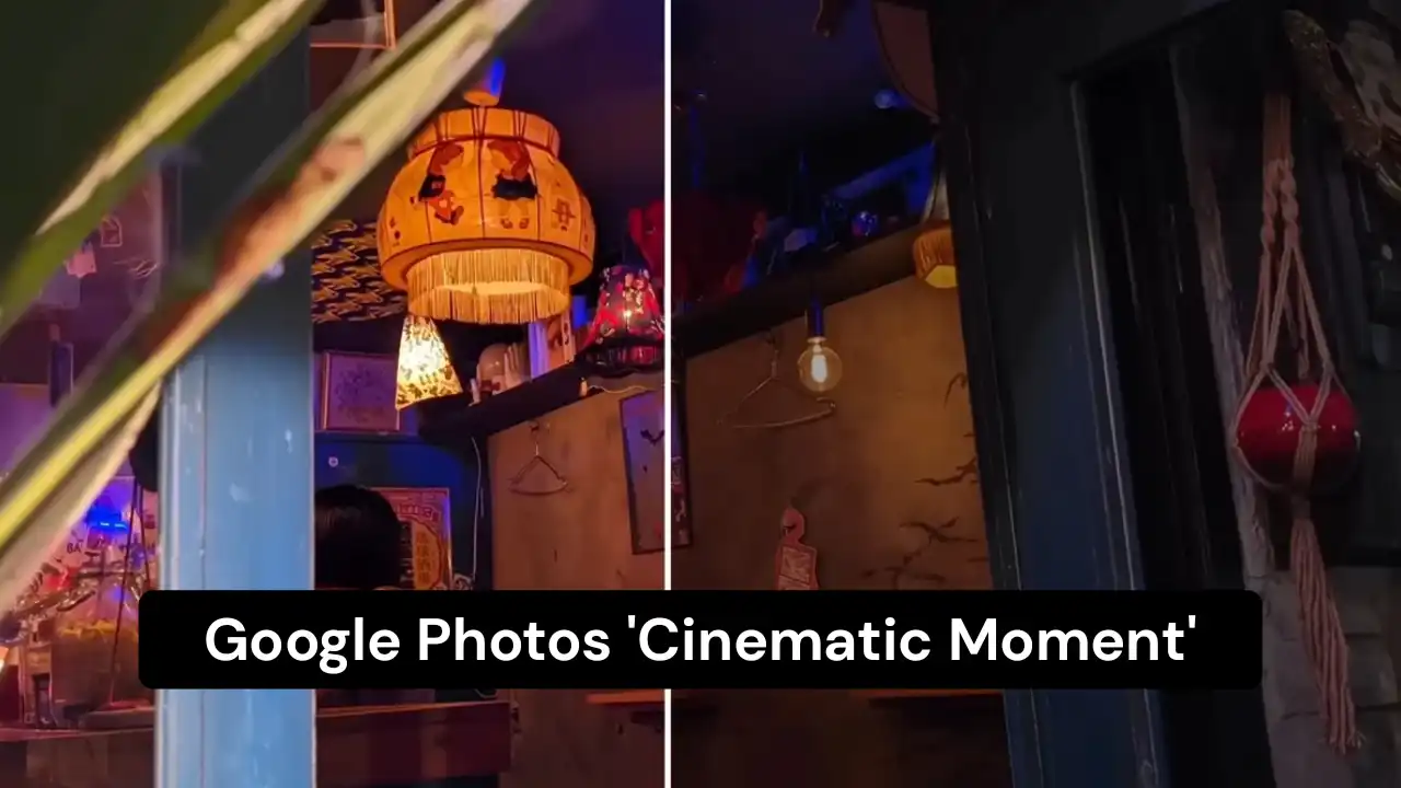 Google Photos Cinematic Moment