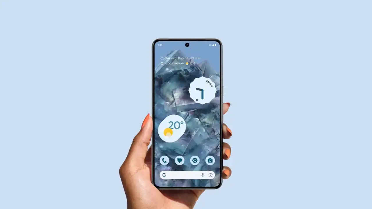 Pixel 9 fingerprint sensor